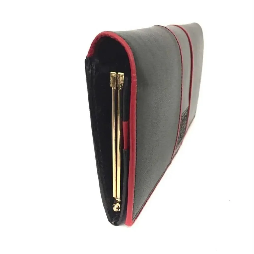 GIVENCHY Logo Leather Long Bifold Wallet/1J6673